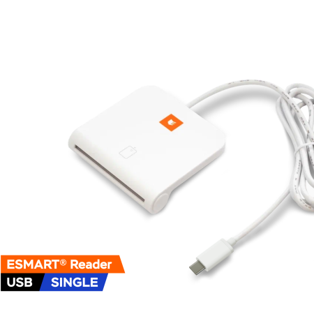 Считыватель ESMART<sup>®</sup> Reader SINGLE серии USB, разъем USB-С, ER4331